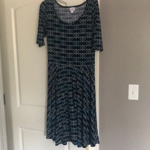 LuLaRoe Nicole Dress, XL